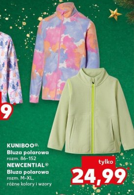 Bluza polarowa KUNIBOO/NEWCENTIAL promocja w Kaufland