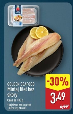 Mintaj filet bez skóry promocja w Aldi