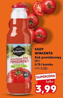 Sok pomidorowy NFC promocja w Kaufland