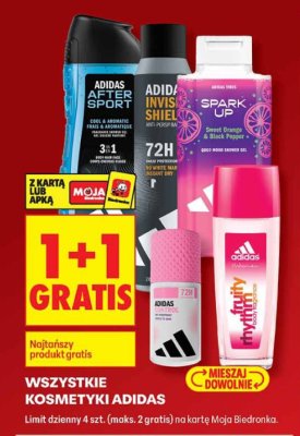 Żel pod prysznic Spark Up Sweet Grape & Black Pepper promocja w Biedronka