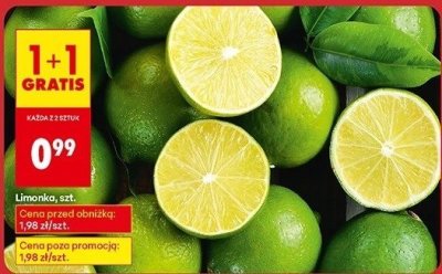 Limonka, szt. promocja w Biedronka