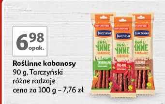 Kabanosy piri-piri Tarczyński roślinne promocja