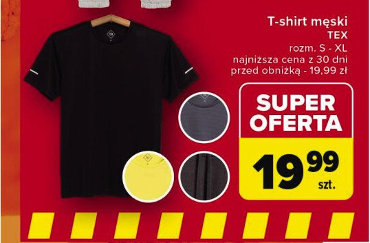 T-shirt męski s-xl Tex promocja