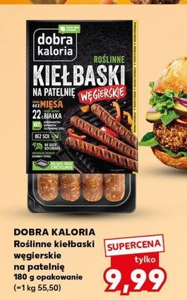 Kiełbaski węgierskie roślinne Dobra kaloria promocja w Kaufland