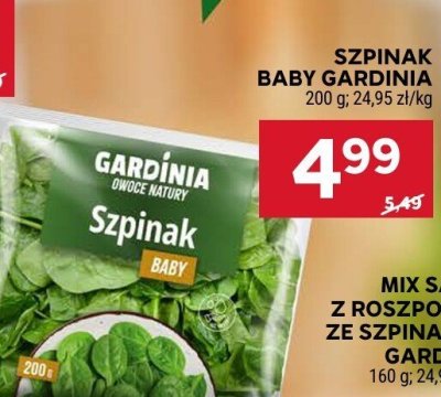 Szpinak promocja w Stokrotka