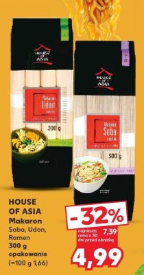 Makaron Soba House of Asia promocja w Kaufland