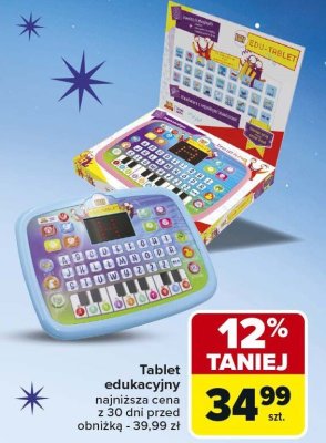 Tablet edukacyjny promocja w Carrefour Market