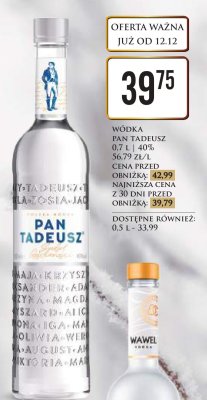 Wódka 0,7 l promocja w Dino