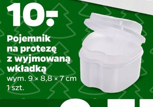 Pojemnik na protezę promocja w Netto