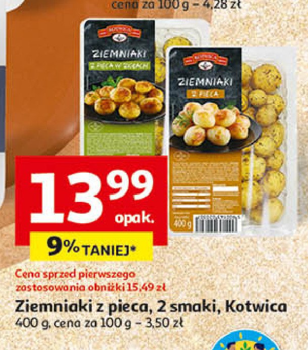 Ziemniaki z pieca Kotwica promocja