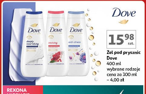 Żel pod prysznic Dove reviving promocja