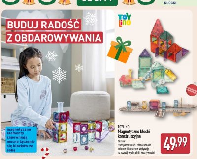Magnetyczne klocki konstrukcyjne  promocja w Aldi