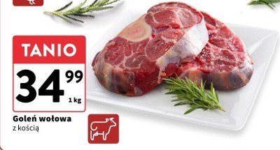 Goleń wołowa z kością promocja w Intermarche