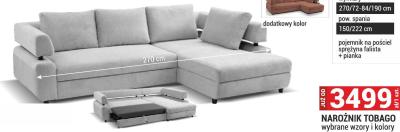 Narożnik TOBAGO promocja w Merkury Market