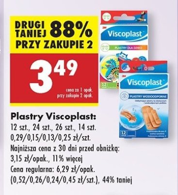 Plastry tamujące krawienie Viscoplast promocja