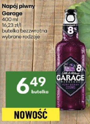 Napój piwny Garage promocja w Delikatesy Centrum