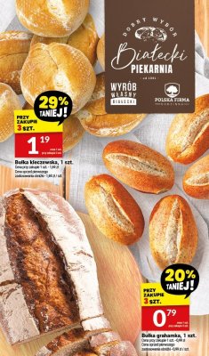 Bułka kleczewska, 1 szt. promocja w Twój Market