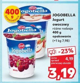 Jogurt wiśnia Jogobella promocja