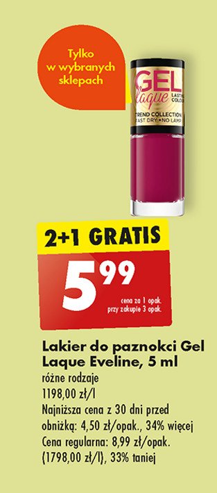 Lakier do paznokci 偶elowy 24 Eveline gel laque promocja