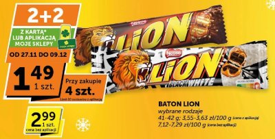 Baton Lion różne rodzaje promocja w Groszek