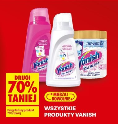 Wszystkie rodzaje produktów drugi -70% promocja w Biedronka