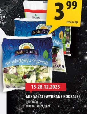 Mix sałat (wybrane rodzaje) promocja w Arhelan