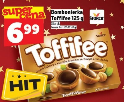 Bombonierka Toffifee 125g promocja w TOPAZ