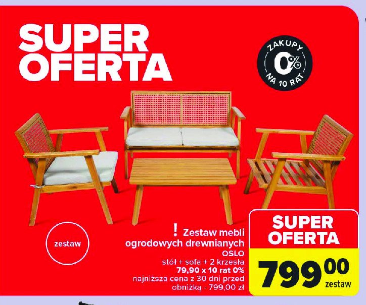 Zestaw meblo oslo promocja