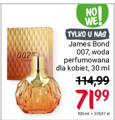 Woda toaletowa James bond 007 for women promocja