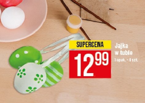 Jajka dekorowane w tubie promocja