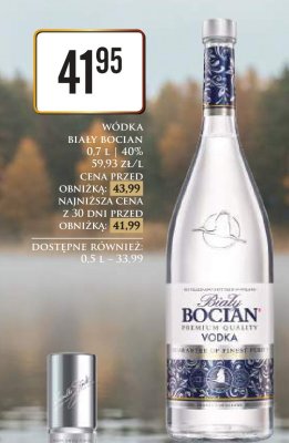 Wódka Biały Bocian 0,7 L | 40% promocja w Dino