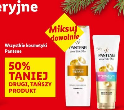 Kosmetyki Pantene, różne rodzaje promocja w Lidl
