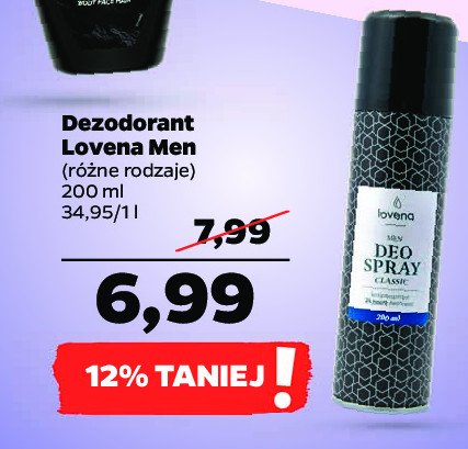 Dezodorant classic Lovena promocja
