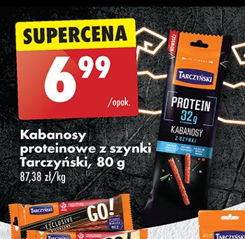 Kabanosy z szynki Tarczyński protein promocja