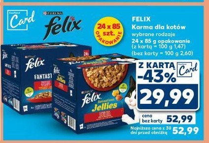 Karma dla kota wiejskie smaki Purina felix sensations promocja