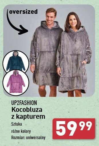 Kocobluza z kapturem Up2fashion promocja w Aldi