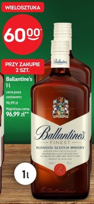 Whisky Ballantine's 1l promocja w Żabka