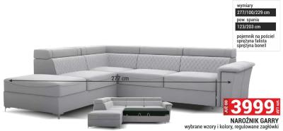 Narożnik GARRY promocja w Merkury Market