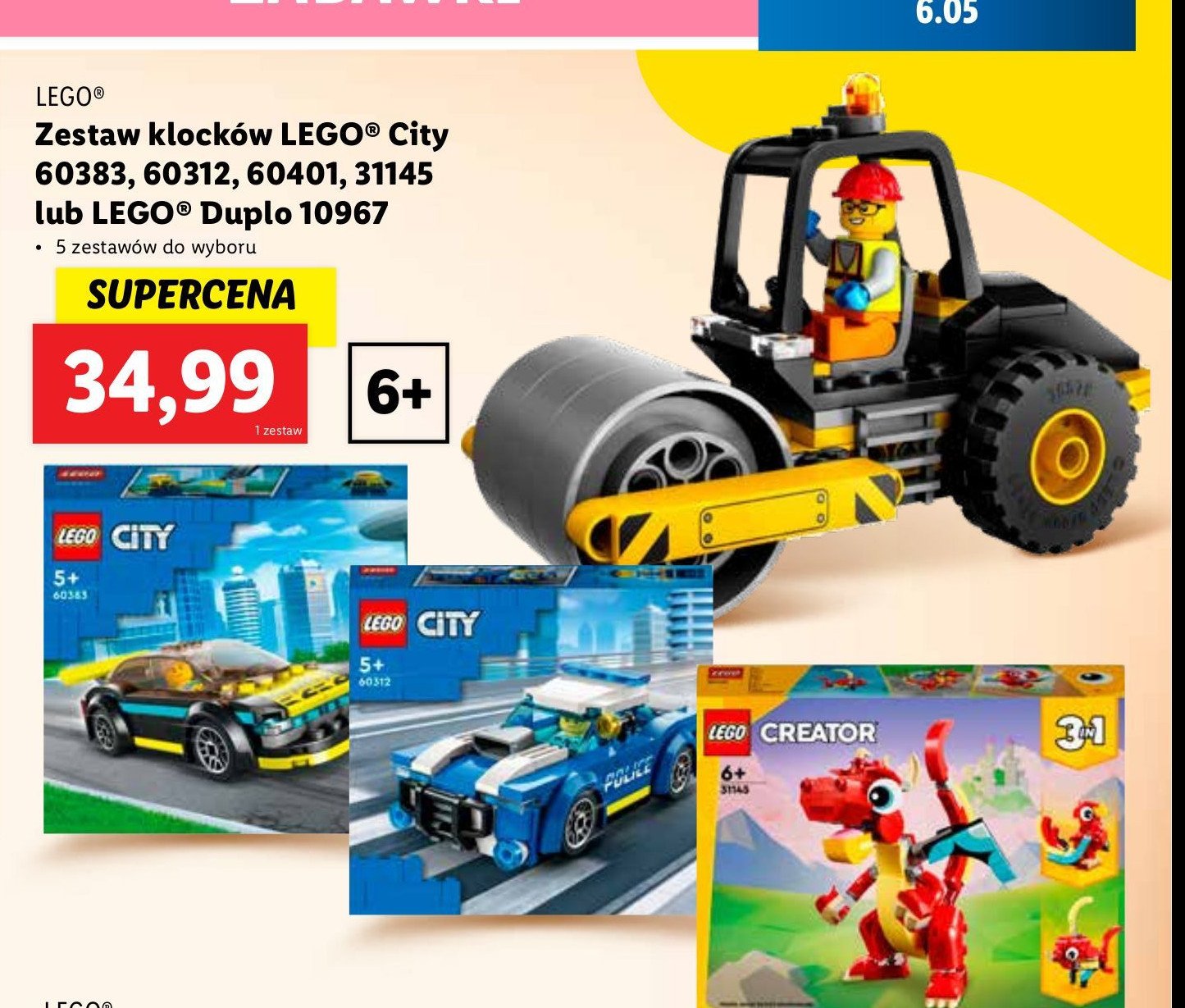Klocki 60401 Lego city promocja