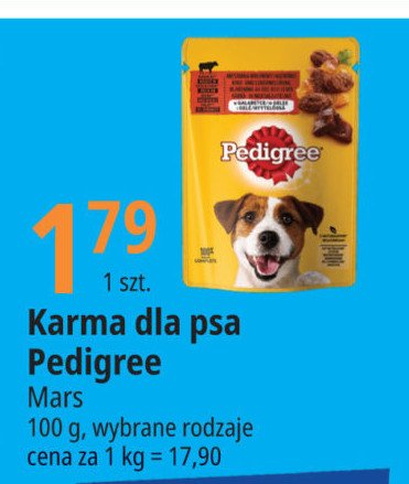 Karma dla psa wo艂owina - kurczak Pedigree promocja
