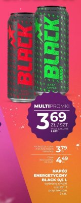 Napój energetyczny Black 0,5 L promocja w Duży Ben