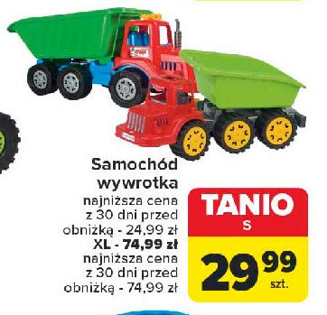 Samochód wywrotka xxl promocja w Carrefour Market