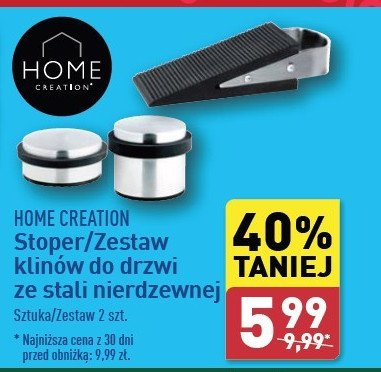 Kliny do drzwi Home creation promocja