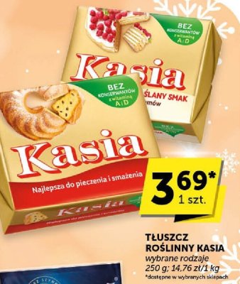 Tłuszcz roślinny Kasia promocja w Euro Sklep