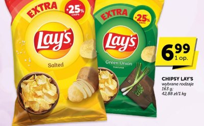 Chipsy Lay's Salted promocja w Euro Sklep