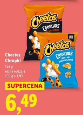 Chrupki różne rodzaje promocja w Lidl