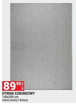 Dywan SZNURKOWY 140x200 cm, różne wzory i kolory promocja w Merkury Market