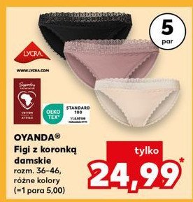 Figi damskie s-xl Oyanda promocja