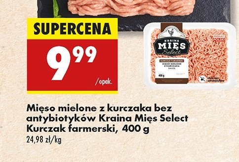 Mięso mielone z kurczaka Kraina mięs select promocja