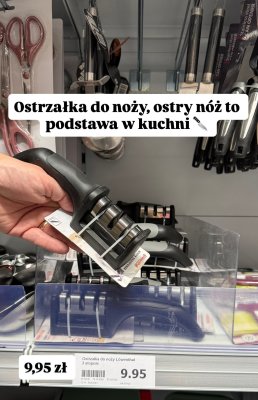Ostrzałka do noży 3 stopnie promocja w Action